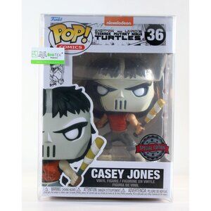 Funko Pop 36 Casey Jones Teenage Mutant Ninja Turtles Vinyl Figure W/Protector